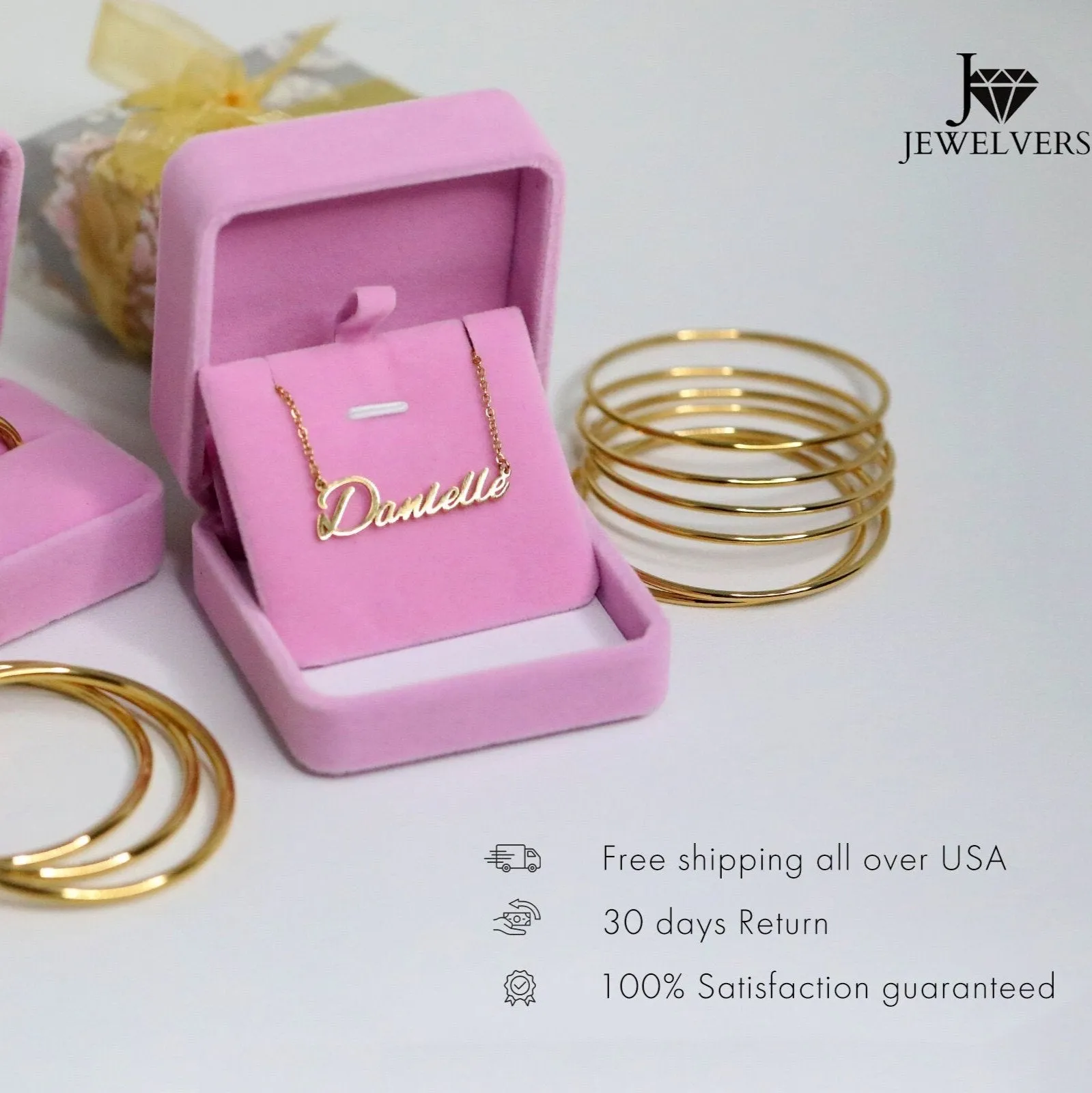14K Gold-Filled Layered Dainty Beaded Bracelet