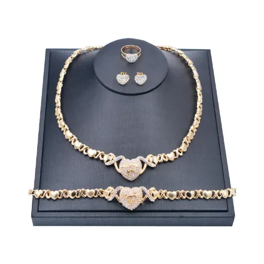 14K Gold Xo Jewelry Set