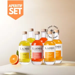 6er SPRITZ SET MIT AMALFI, RUBY, VERMOUTH