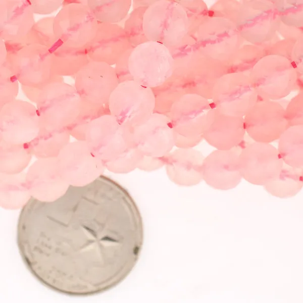 8mm Rose Quartz Strand
