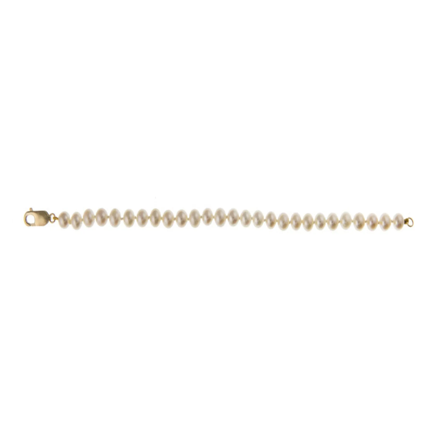 9ct Cultured Pearl Bracelet- 6mm