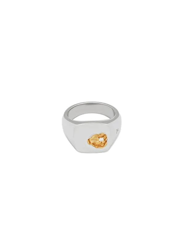 Mined Ring Small Diamond
