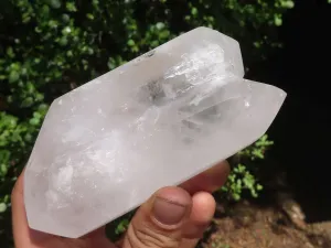 Polished Trio Of Quartz Crystal Points x 3 From Madagascar