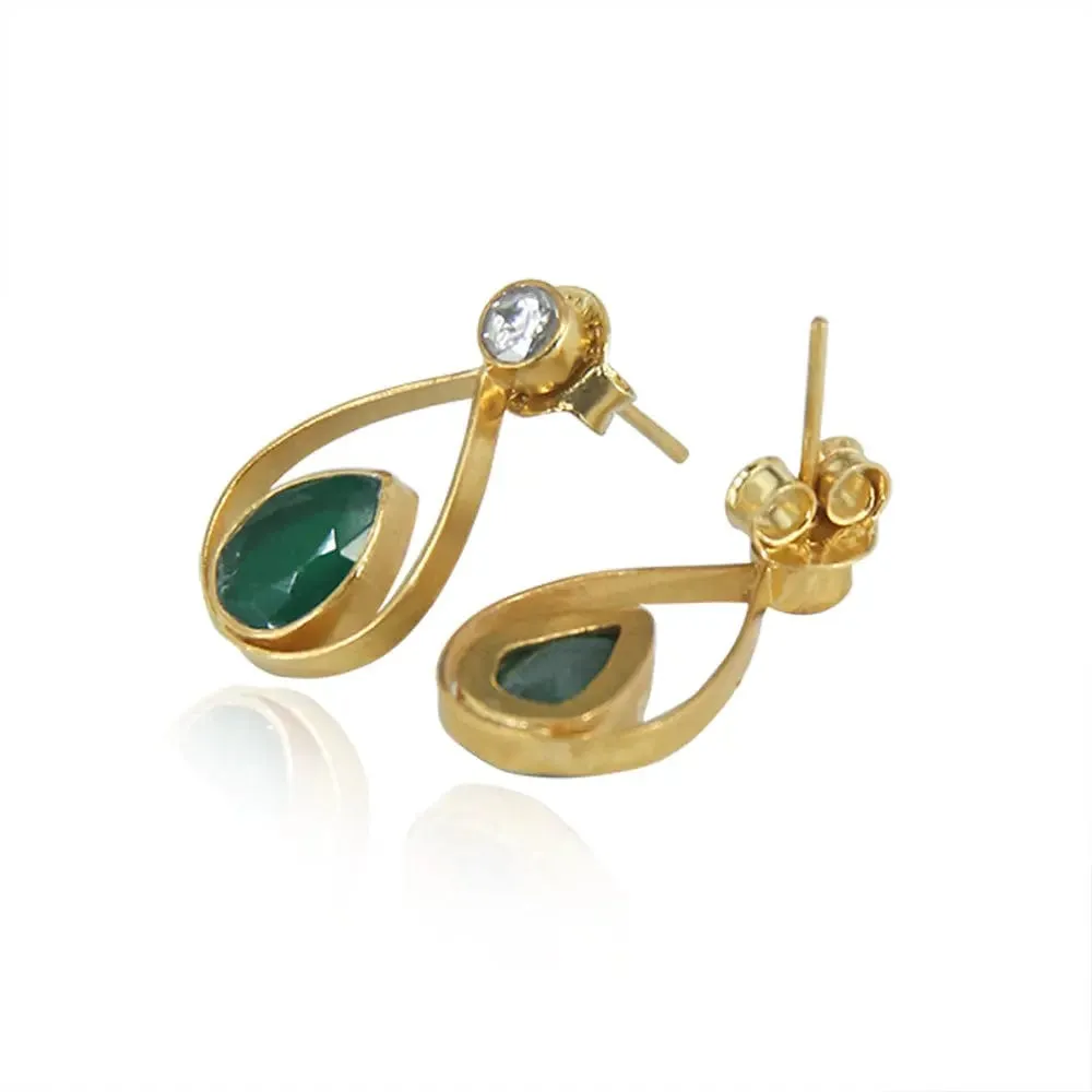 Silver Green Stud
