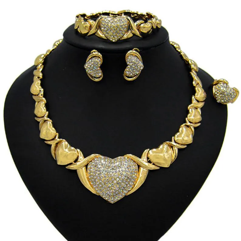 XO Heart Necklace Set for women